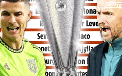 Bốc thăm thử vòng play-off Europa League: Ten Hag gặp lại Ajax