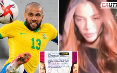 Dani Alves viết tâm thư đẫm lệ cho vợ khi đang ngồi trong tù