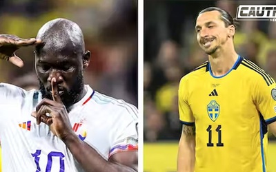 Ibra lập kỷ lục nhưng chỉ làm nền cho Lukaku