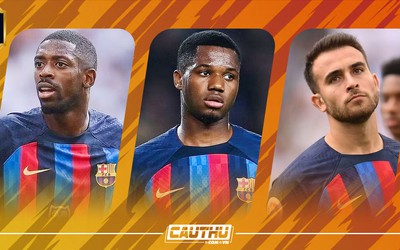 3 cầu thủ Barca cần lột xác ở mùa giải 2023-24