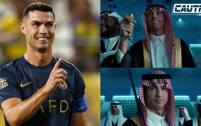 Cristiano Ronaldo là một con người khác ở Saudi Arabia