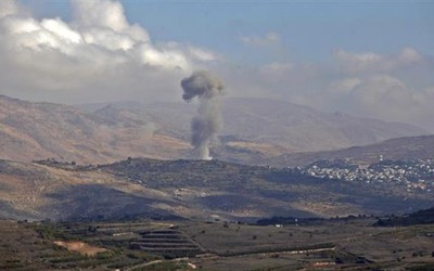 Israel tấn công pháo binh Syria sau loạt súng cối nã vào cao nguyên Golan