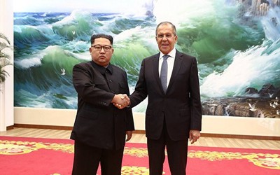 Hé lộ nội dung cuộc gặp của Ngoại trưởng Nga Sergei Lavrov với Chủ tịch Kim Jong-un