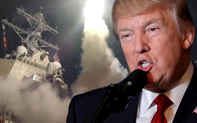 TT Trump bóng gió vụ 58 quả tên lửa bắn Syria năm 2017 là thông điệp cho Trung Quốc?