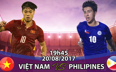 Trực tiếp U22 Việt Nam vs U22 Philippines: Tuấn Anh 'đóng thế' Xuân Trường