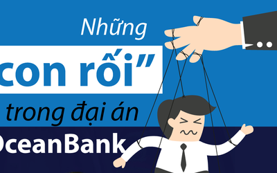 [Infographic] Những "con rối" trong đại án OceanBank