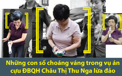 Infographic: Những con số biết nói vụ cựu ĐBQH Châu Thị Thu Nga lừa đảo