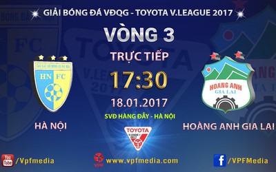 Trực tiếp HAGL - Hà Nội (17h - 27/10): Chào hàng thầy Hàn