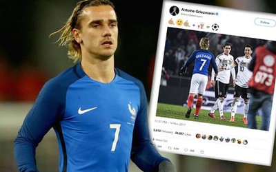 Động thái mới của Griezmann đối với Ozil khiến Man Utd mừng thầm