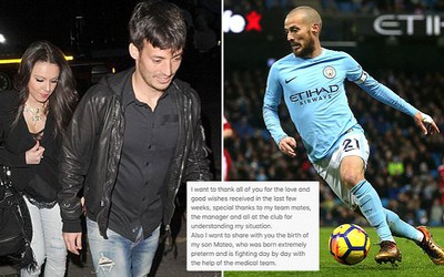 Nguyên nhân khiến David Silva vắng mặt bất thường ở Man City