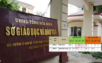 Gian lận điểm thi ở Hòa Bình: Đại học Điện lực và Đại học Hà Nội có 2 thí sinh được nâng điểm