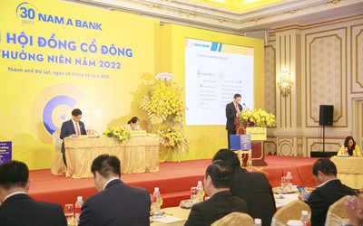 Nam A Bank đặt kế hoạch lãi 2.250 tỷ đồng, chia cổ tức tỉ lệ 29%