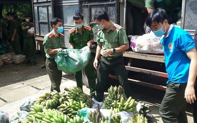 Công an tỉnh Đắk Nông hướng về tâm dịch