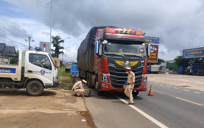 CSGT Đắk Nông quyết liệt xử lý tải trọng, cơi nới, cải tạo phương tiện