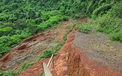 Đắk Nông: Vì sao tuyến đường gần 27 tỷ đồng chưa được khắc phục sau 2 lần gặp sự cố?