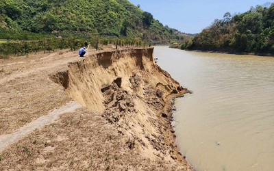 Đắk Lắk chỉ đạo dừng khai thác cát trên các đoạn sông bị sạt lở