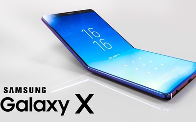 Galaxy X được Samsung "úp mở" trình diễn màn hình gập tại CES 2019