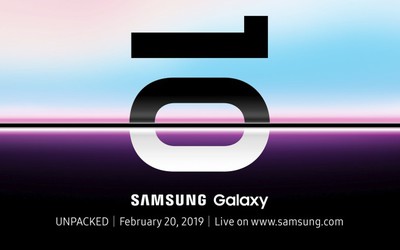 Samsung chốt ngày 20/2 sẽ ra mắt Galaxy S10