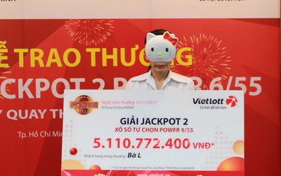 Quay số sau 5 ngày, khách hàng bất ngờ biết trúng Jackpot hơn 5 tỷ