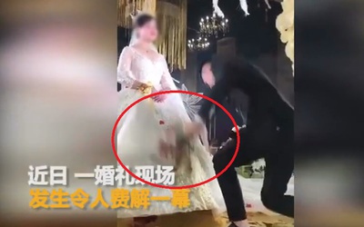 Video: Cô dâu đòi thêm 700 triệu tiền sính lễ khiến chú rể đập nát hoa cưới