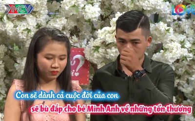 Video: Chàng trai khóc như mưa trên sóng truyền hình vì bị bố bạn gái cấm cửa