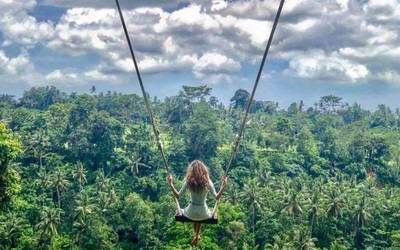 Video: Khám phá “xích đu tử thần” vạn người mê tại Bali