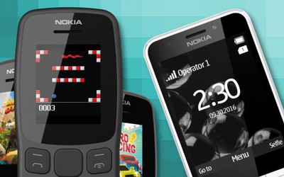 Nokia 106 và Nokia 230 được nâng cấp thêm phần cứng, màu sắc mới