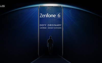 Asus úp mở về Zenfone 6 màn hình tràn viền tuyệt đối