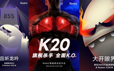 Redmi K20 ấn định ra mắt 28/5, tự tin là đối trọng với các smartphone hàng đầu