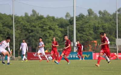 Bỏ lỡ nhiều cơ hội U23 Việt Nam giành kết quả hòa 0-0 trước Viettel