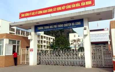 Công an TP.Hạ Long đang tạm giữ nghi can rạch mặt nữ sinh trong trường