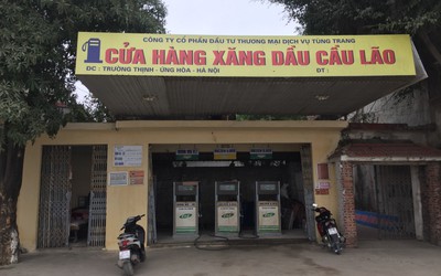 Hà Nội: Nghi vấn cửa hàng xăng Cầu Lão bán xăng không đảm bảo chất lượng