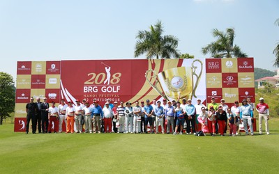 Khai mạc BRG Golf Hanoi Festival 2018: Thúc đẩy du lịch gôn Việt Nam