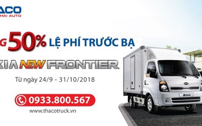 Kia New Frontier - Xe tải nhỏ máy dầu quen thuộc, được khách hàng tin dùng