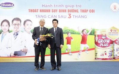 “Hành trình giúp trẻ thoát nhanh suy dinh dưỡng, thấp còi, tăng cân sau 3 tháng”