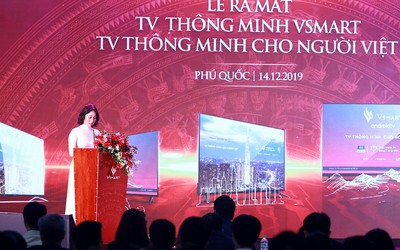 Vingroup công bố 5 mẫu tivi thông minh đầu tiên