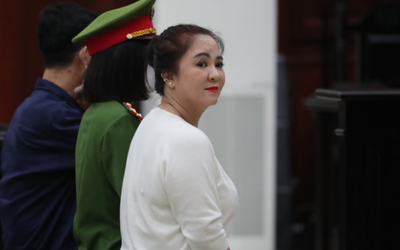 Bà Nguyễn Phương Hằng tươi tỉnh tại phiên tòa phúc thẩm