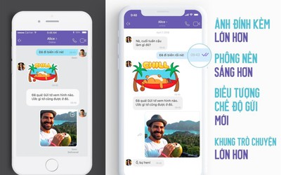 Viber giới thiệu bản cải tiến giao diện: Mượt mà và bắt mắt