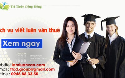 Viết luận văn thuê: Bộ Giáo dục không thể đứng ngoài cuộc