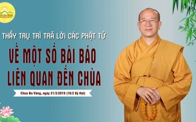 Phỏng vấn các “nhân chứng” xuất hiện trong buổi livestream tại chùa Ba Vàng