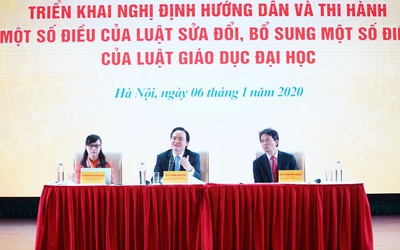 Tự chủ đại học: Cần công khai, minh bạch, dân chủ, để “cởi trói” thành công