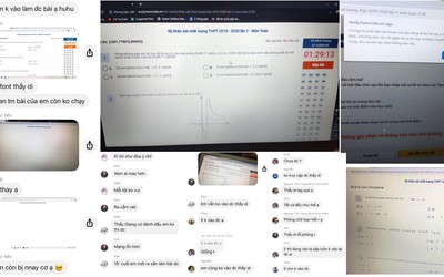 Hà Nội: Học sinh 12 quay cuồng trong “ma trận” lỗi khi thi thử trực tuyến