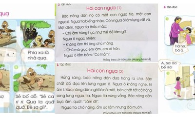 Điều chỉnh "Hai con ngựa" và nhiều nội dung khác trong SGK Cánh Diều