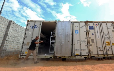 Hàng trăm thi thể tay súng IS chất đống trong thùng lạnh tại Libya