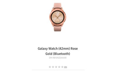 Galaxy Watch "đột ngột" xuất hiện với nhiều tính năng mới