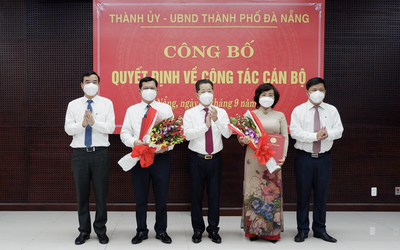 Đà Nẵng công bố các quyết định về công tác cán bộ chủ chốt