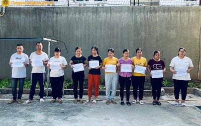 Lạng Sơn: Bắt tạm giam nhóm phụ nữ đánh bạc trên đồi