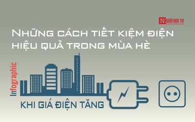 [Info] Những cách tiết kiệm điện hiệu quả trong mùa hè khi giá điện tăng