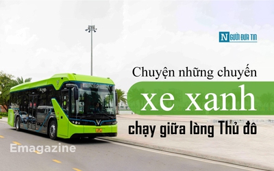 [E] Chuyện những chuyến xe xanh chạy giữa lòng Thủ đô