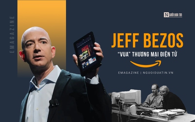 [E] Jeff Bezos – “Vua” thương mại điện tử xây “đế chế” từ ga-ra ô tô